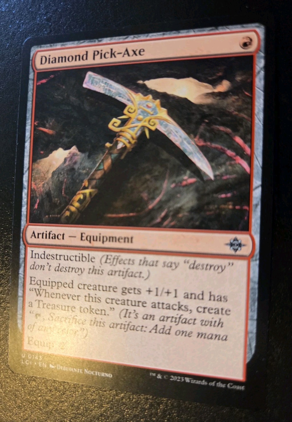 Diamond Pick-Axe 0143 Uncommon The Lost Caverns Of Ixalan Magic: The Gathering
