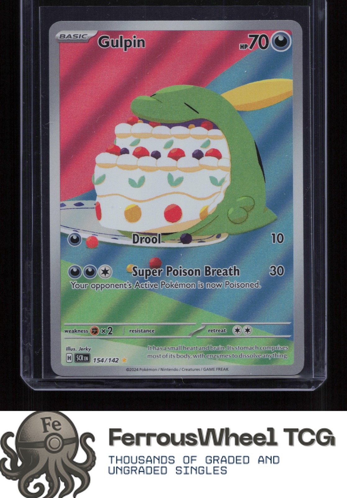 Gulpin 154/142 – SV07: Stellar Crown – (LP-/MP+)