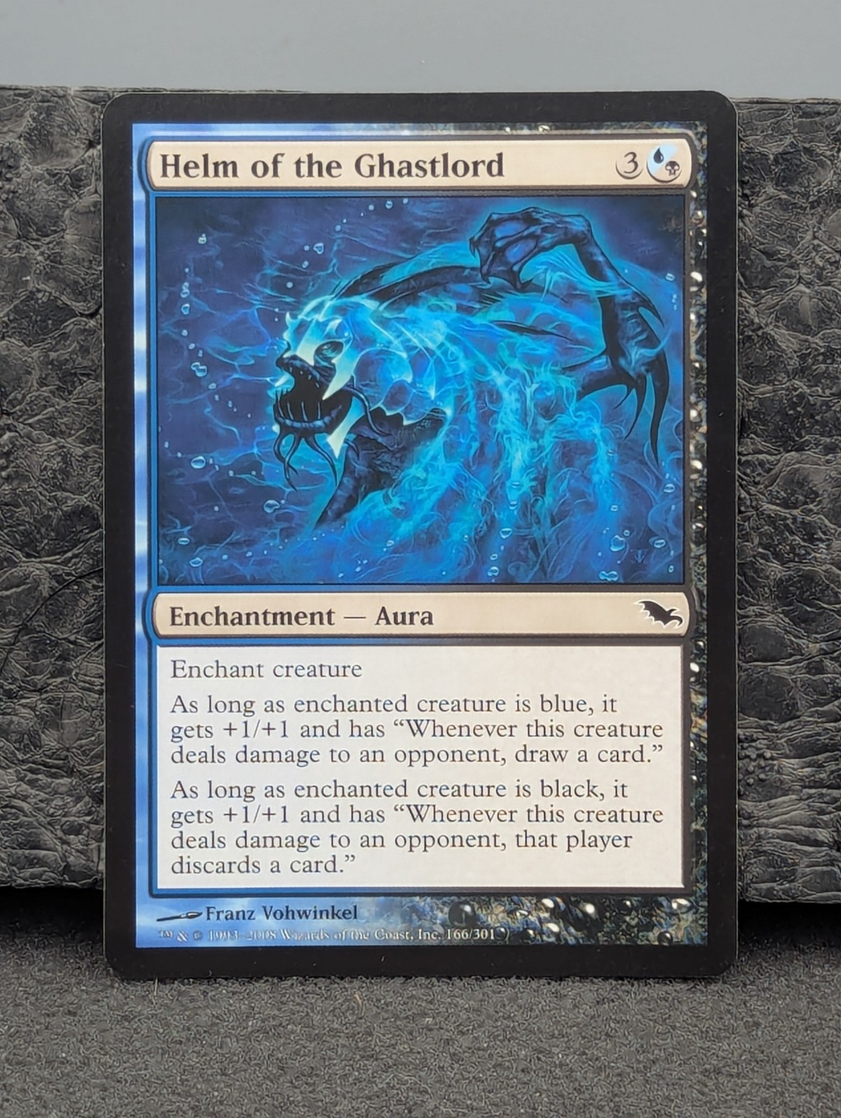 LP – Helm of the Ghastlord – Shadowmoor – Magic The Gathering Lightly Played Eng