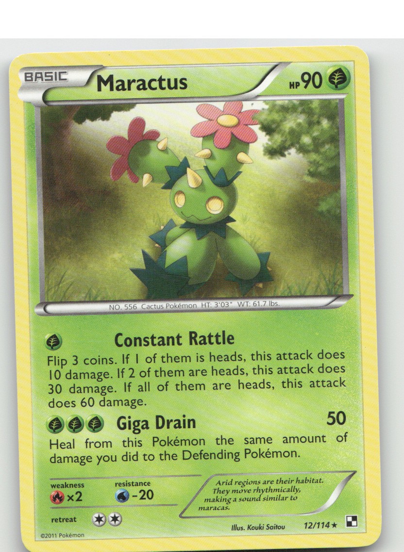 Maractus (12) Black and White [BLW – 12/114]