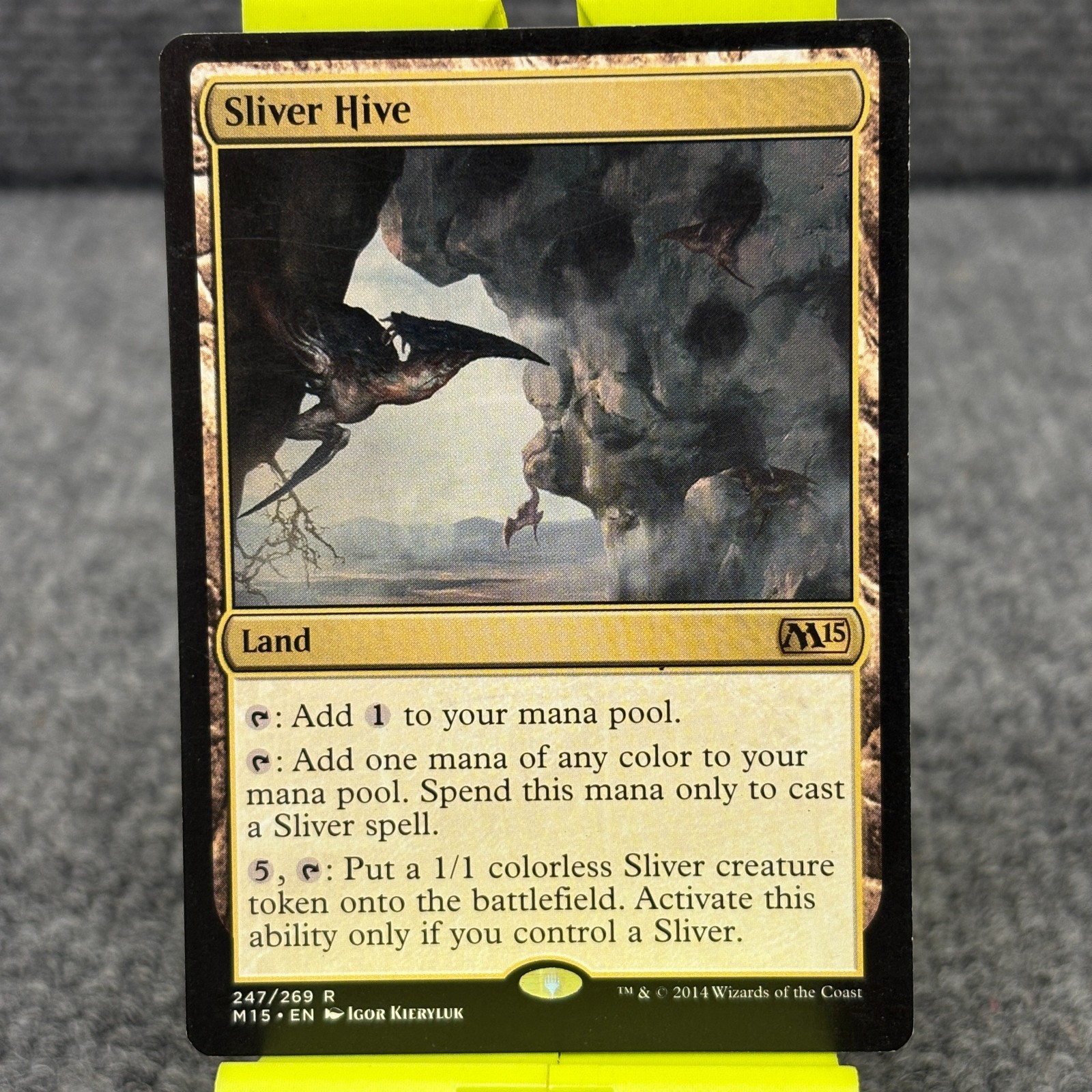 Sliver Hive Magic M15 Raw Ungraded