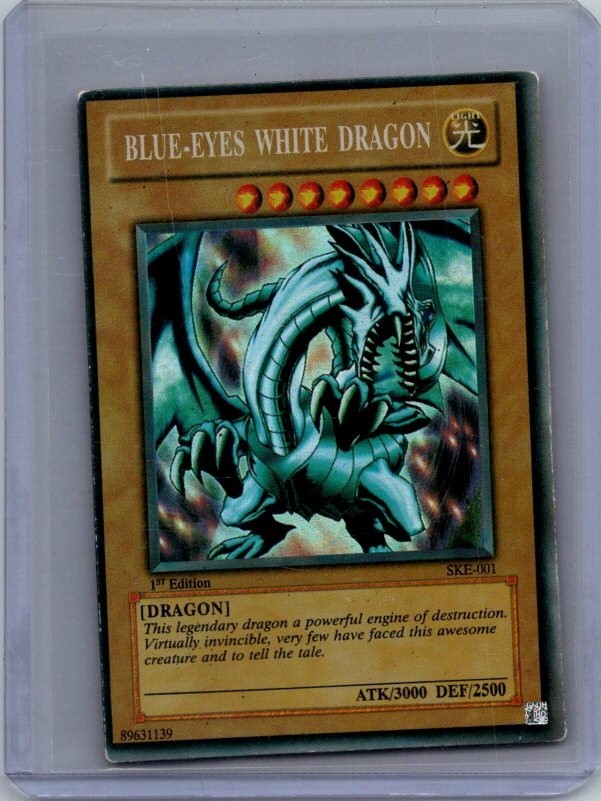 Blue Eyes White Dragon Ske-001 1st Edition