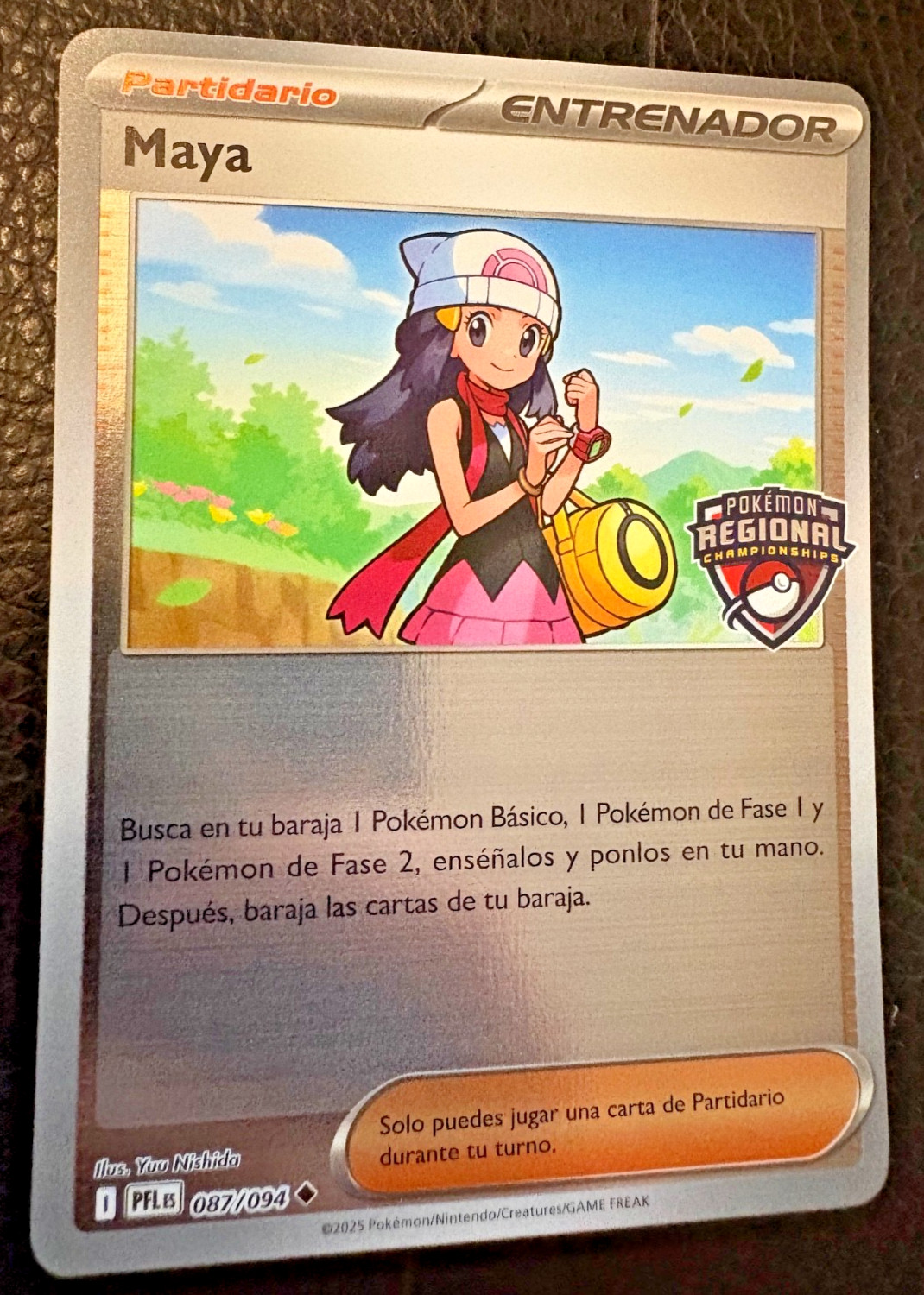 Dawn / Maya 087/094 Pokemon TCG Seville Regional Promo (Spanish)