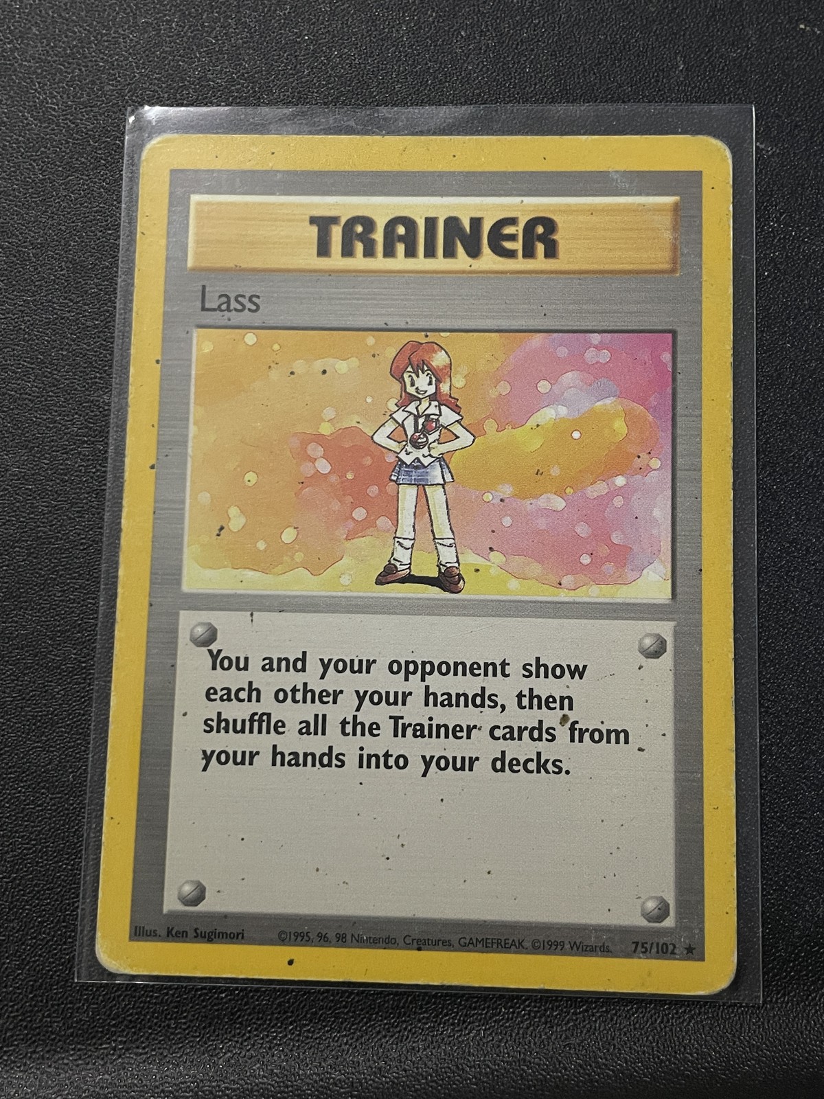 Base Set (Shadowless) #075/102 Lass