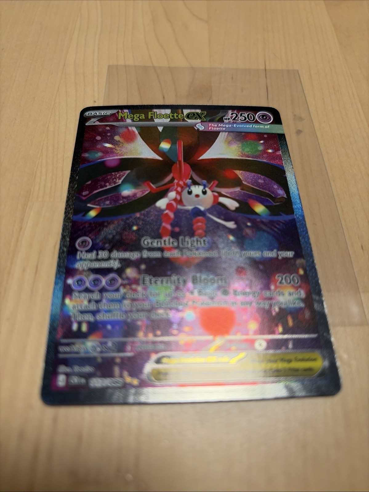 Mega Floette Ex Pokemon Card Chaos Rising Perfect Condition Pack Fresh Card