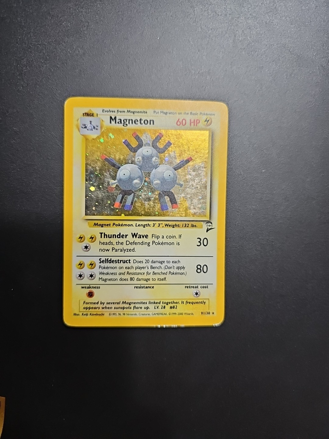 *Magneton!* 009/102 Base Set Holo Rare