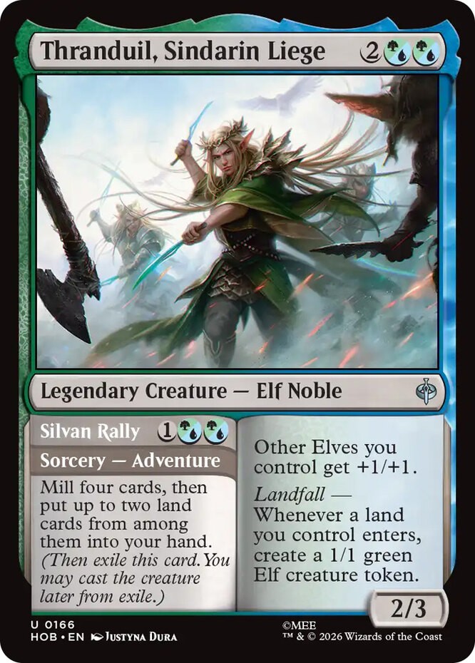 1x Thranduil, Sindarin Liege MTG – The Hobbit – NM-Mint