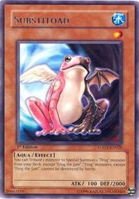 Substitoad LODT-EN028 Rare Light of Destruction Yu-Gi-Oh 1st Edition LP CY9