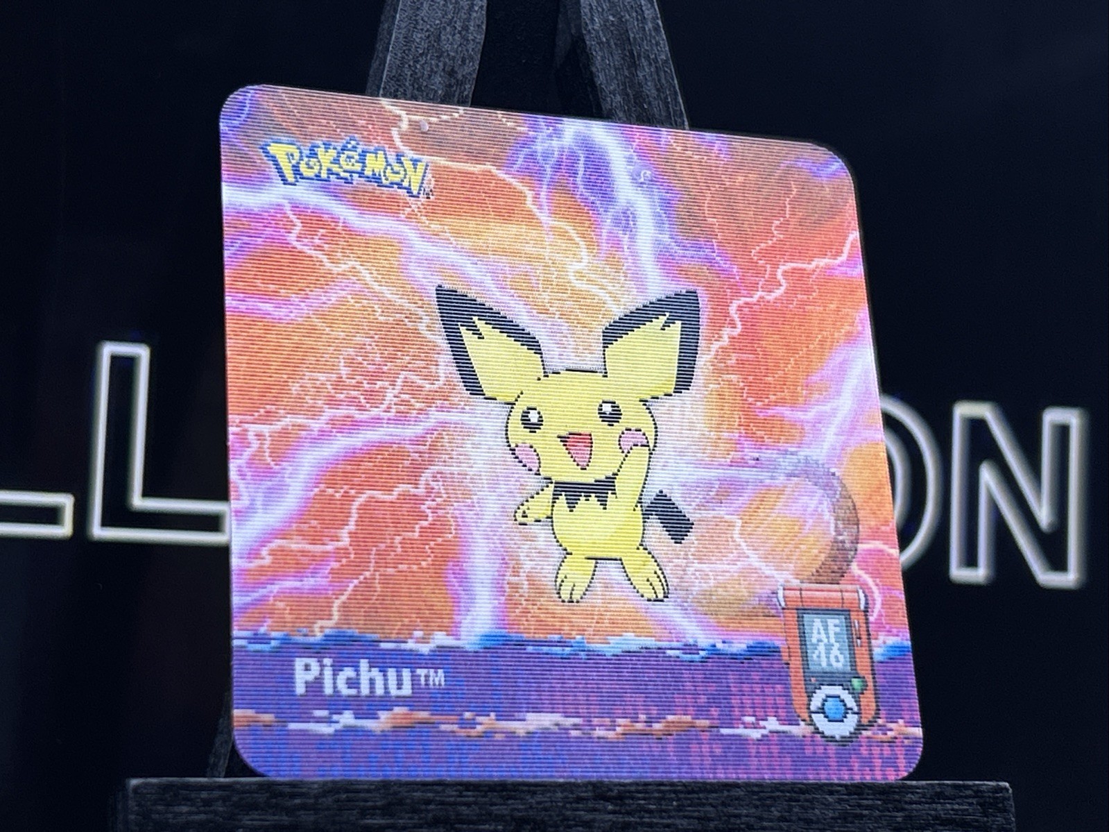 1x Artbox Pokemon Advanced Action Flipz (2003) AF46 Pichu, Pikachu & Raichu