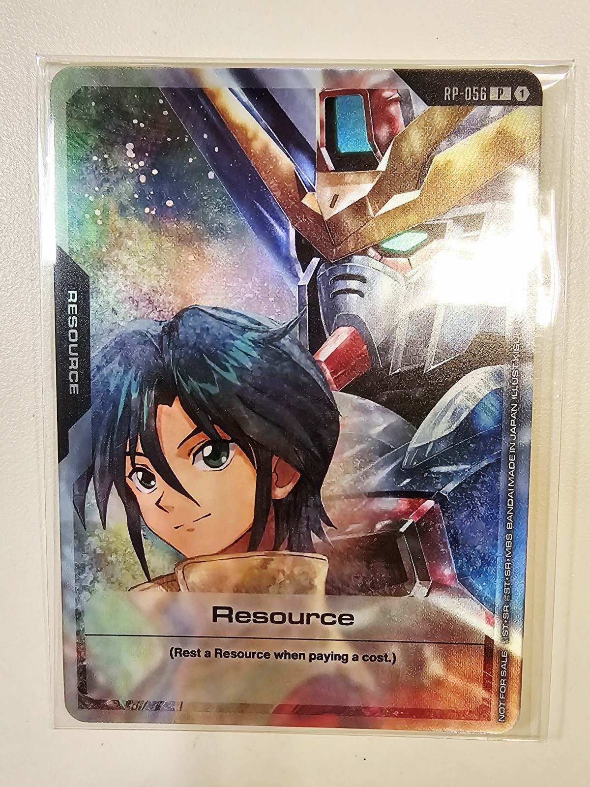 Gundam TCG ST-10 & EB01 Event Winner Promo Garrod/Gundam X Resource RP-056 New