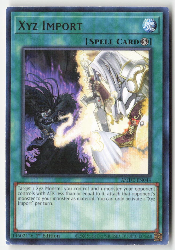 Xyz Import AMDE-EN044 1st Edition Rare MP