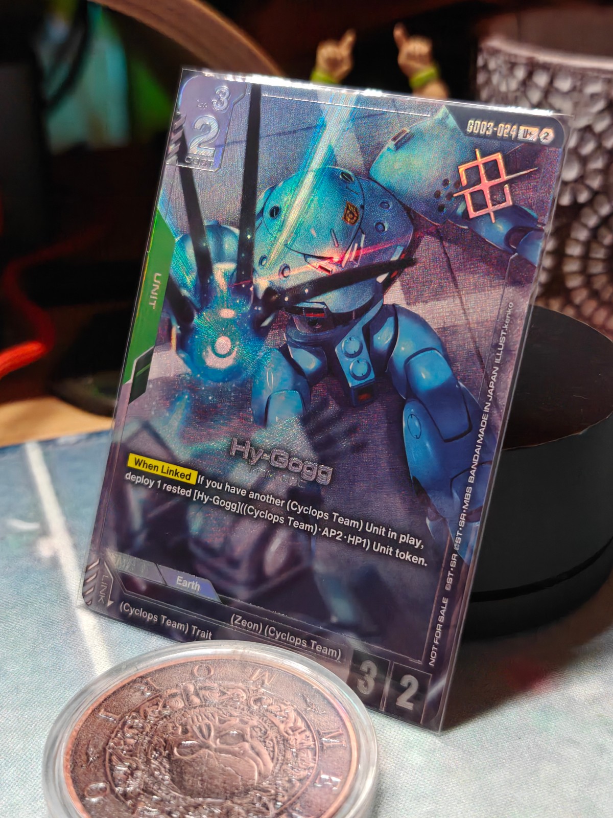 Hy-Gogg Alternate Art Winner Foil – GD03-024 – Gundam TCG Card Game