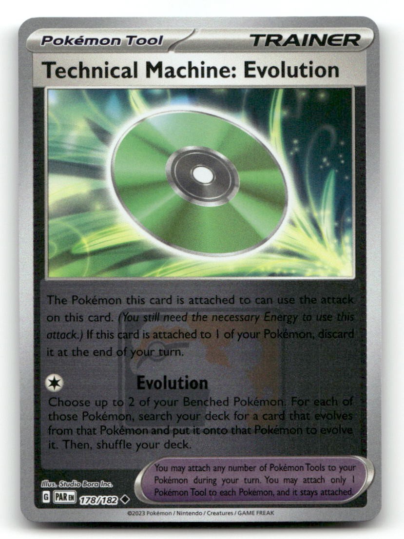 Technical Machine: Evolution (League Promo) 178/182 Holo League & Championship