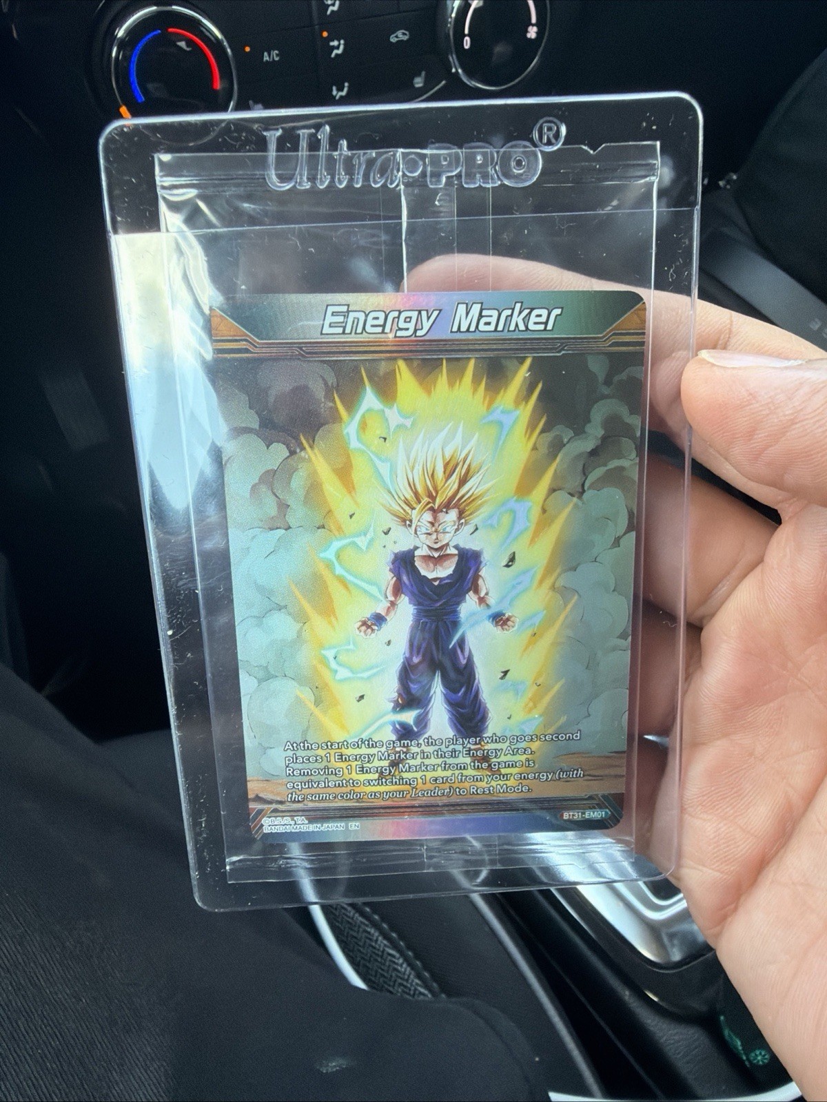 DBS BT31-EM01 SILVER Energy Marker Son Gohan Impact Beyond Dimensions