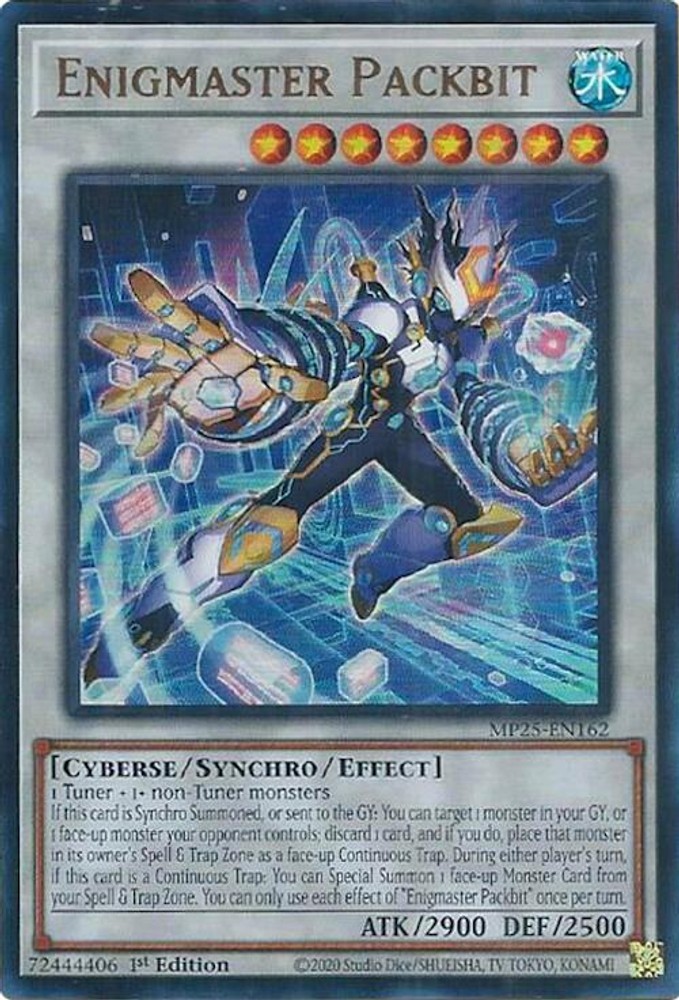 Enigmaster Packbit [MP25 – MP25-EN162] Ultra Rare 1st Edition NM