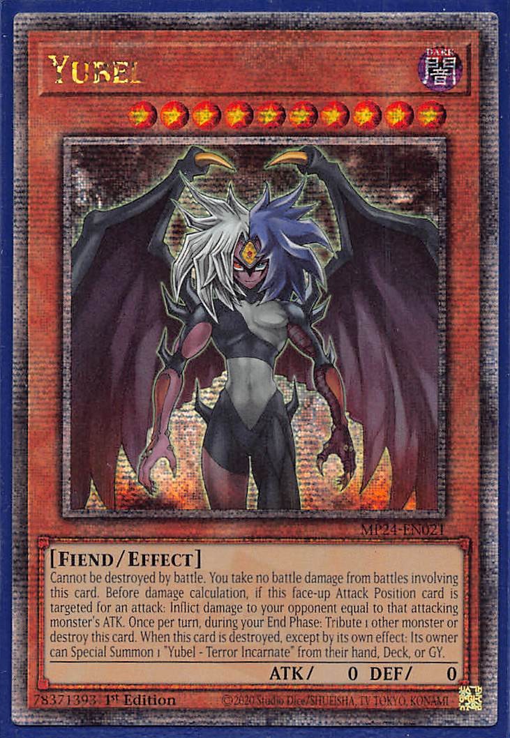 Yubel (Quarter Century Secret Rare) Quarter Century Secret Rare 25th Anniversary