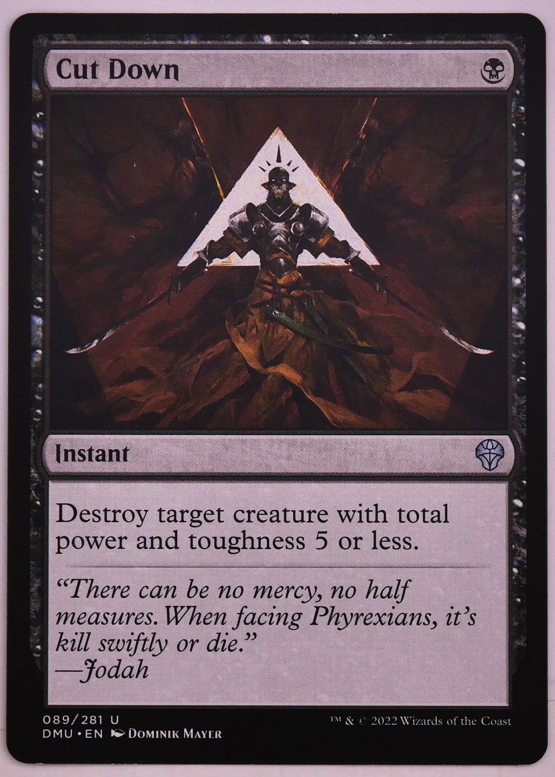 Cut Down DMU 89 MTG Removal