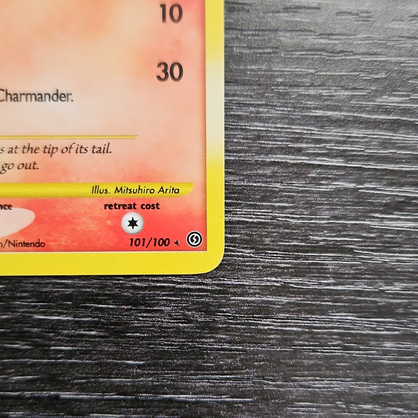 Pokemon TCG Charmander 101/100 Stormfront Secret Rare Holo EN 50HP Arita