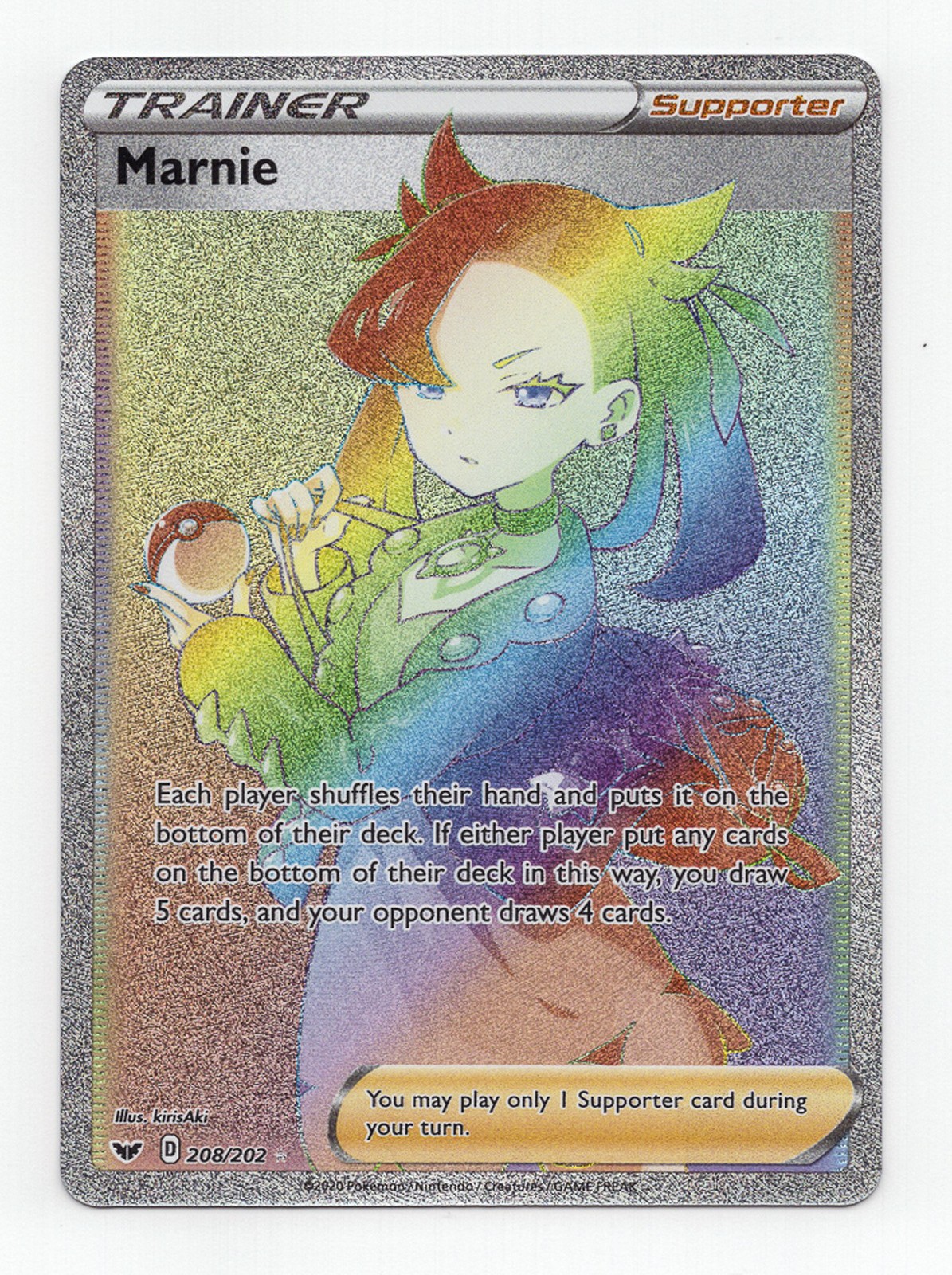 Marnie (Secret) – SWSH01: Sword & Shield Base Set – Pokemon