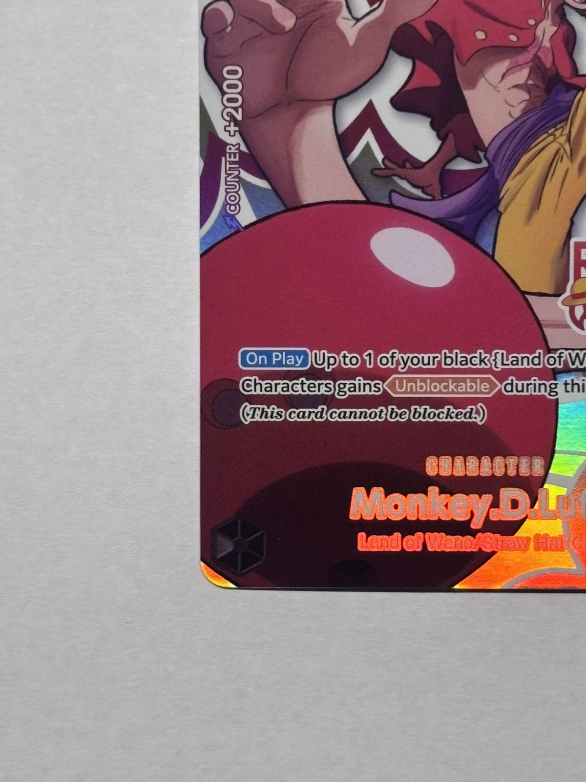 Monkey D. Luffy – Round 1 x One Piece Promo Card – OP16-095 – ENGLISH NM