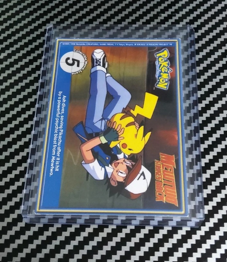 LP+ Victreebel Non Perforated #71 Pokemon Burger King PokeTrivia Original 1999