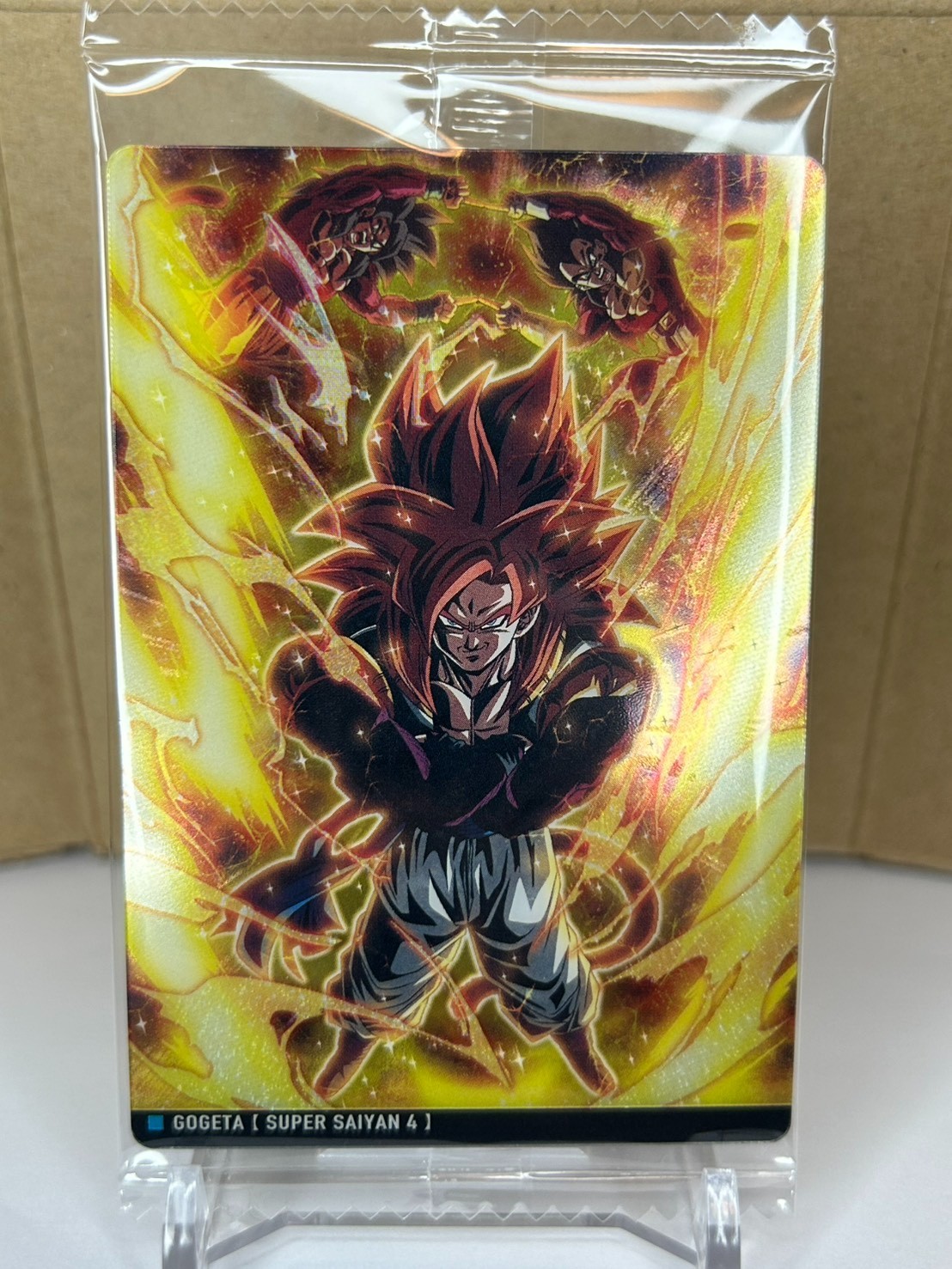 Bandai Dragon Ball Itajaga TCG Vol.9-23 R Gogeta SS4 SEALED