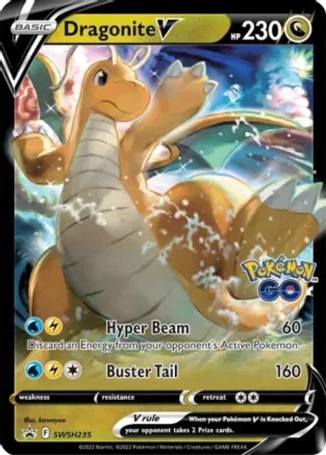 Lightly Played Dragonite V – SWSH235 – SWSH Black Star Promos Pokemon SWSH Black
