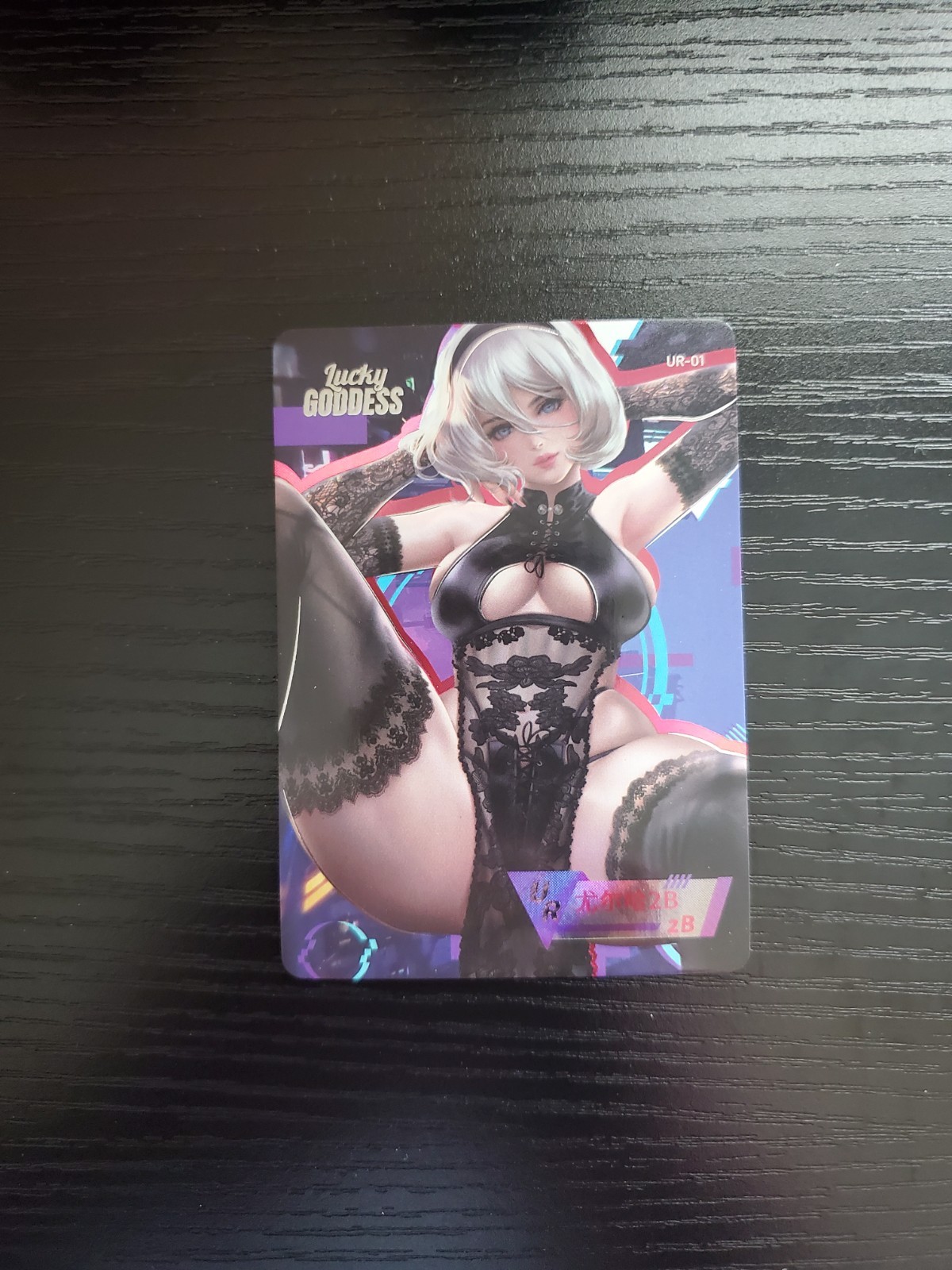 Goddess Story Waifu Card – Lucky Goddess 2 – Nier: Automata: 2B – UR-01