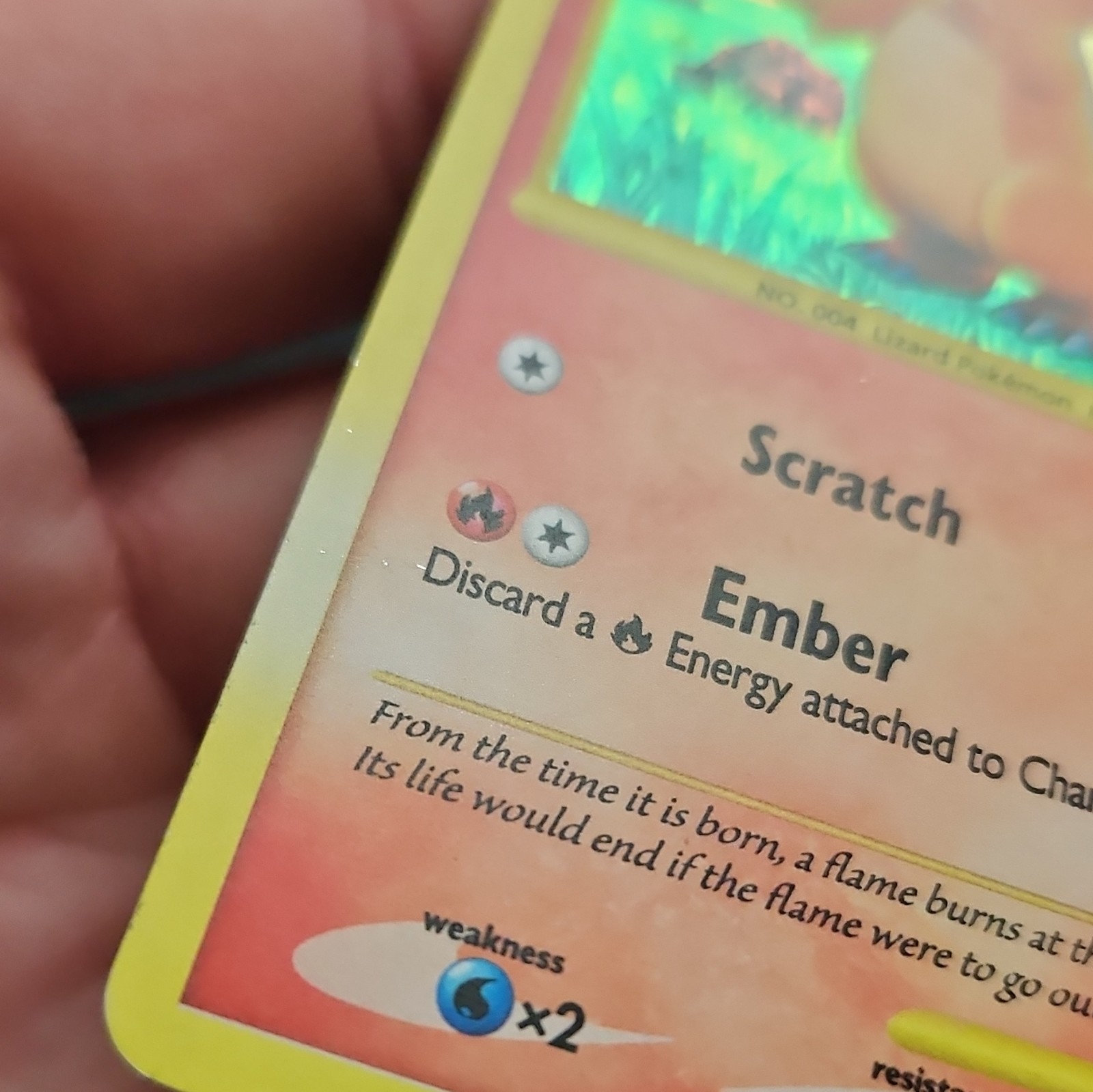 Pokemon TCG Charmander 101/100 Stormfront Secret Rare Holo EN 50HP Arita