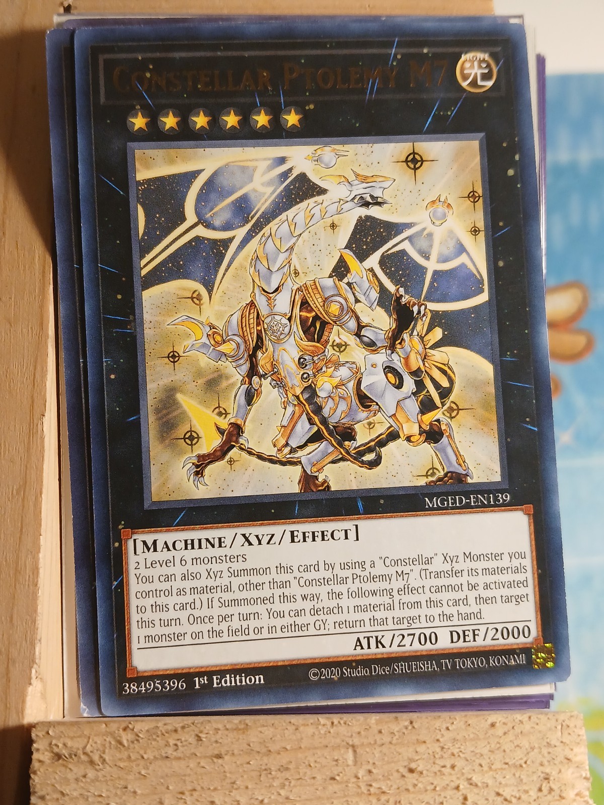 Constellar Ptolemy M7 MGED-EN139 Maximum Gold: El Dorado 1st Edition