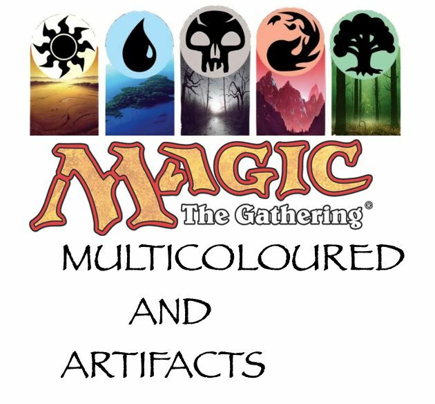 MTG – Magic The Gathering Single Cards – Foils – Multicoloured And Artifacts