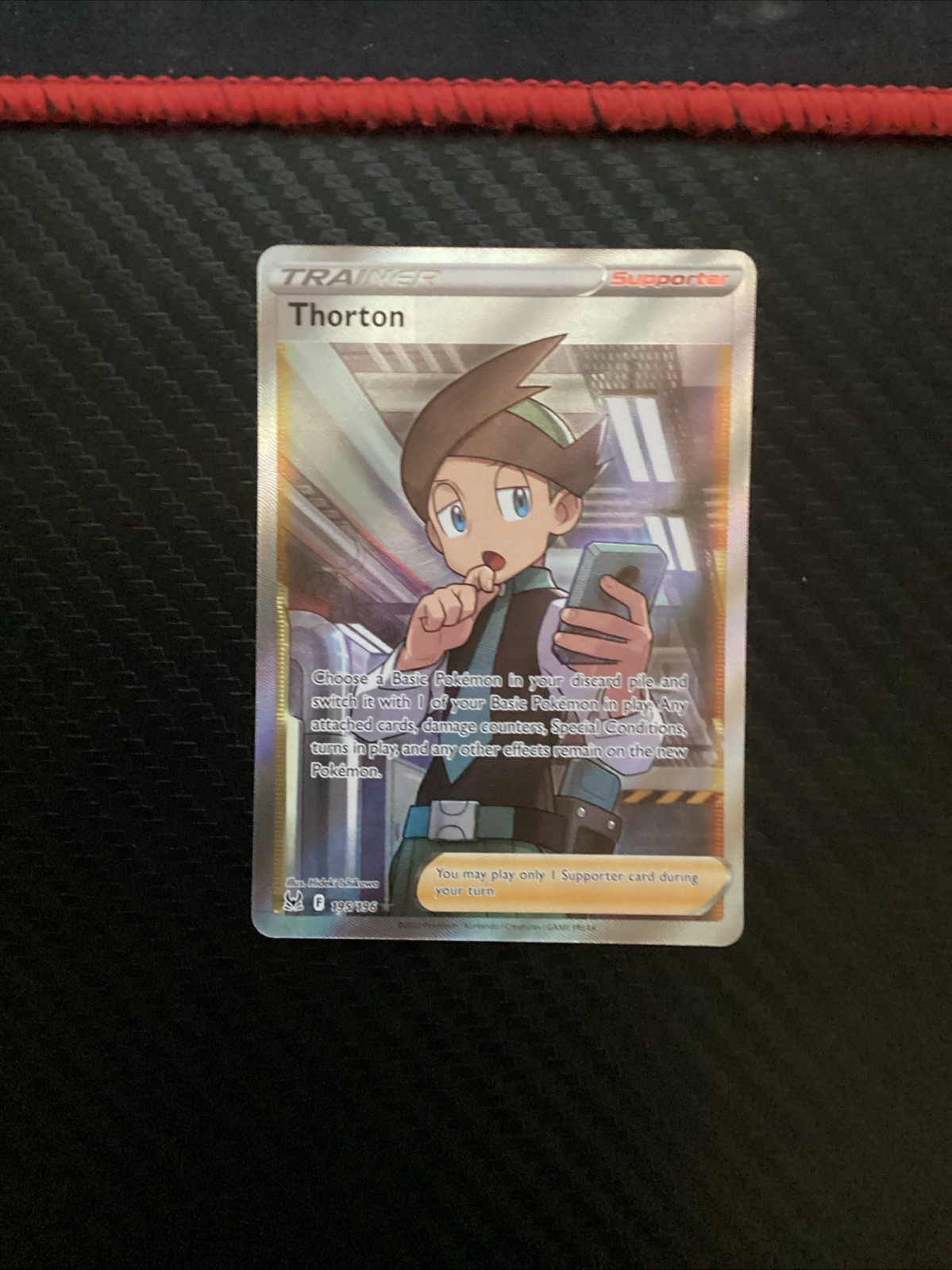 Thorton (Full Art) Ultra Rare SWSH11: Lost Origin 195/196 NM