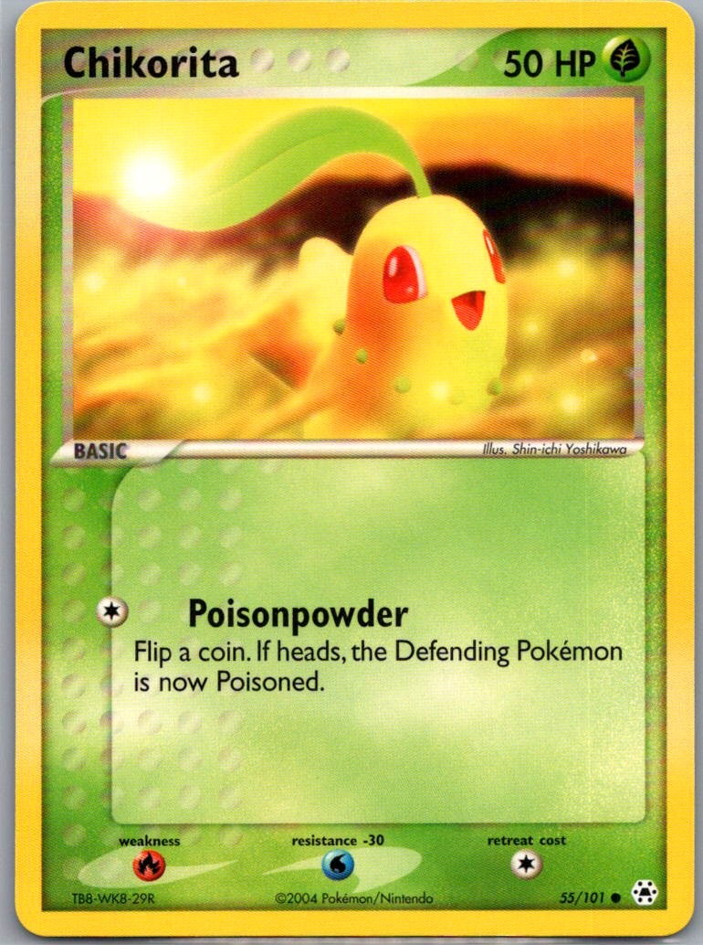 EX Hidden Legends #55/101 Chikorita