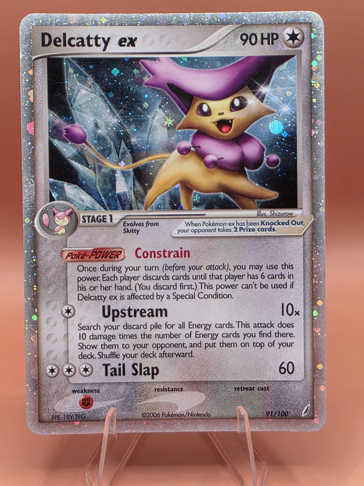 Delcatty ex 91/100 Crystal Guardians Holo