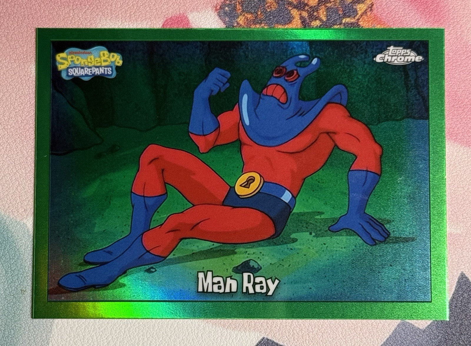 2025 Topps Chrome Spongebob KELP GREEN REFRACTOR Cards #1-200 – You Choose!