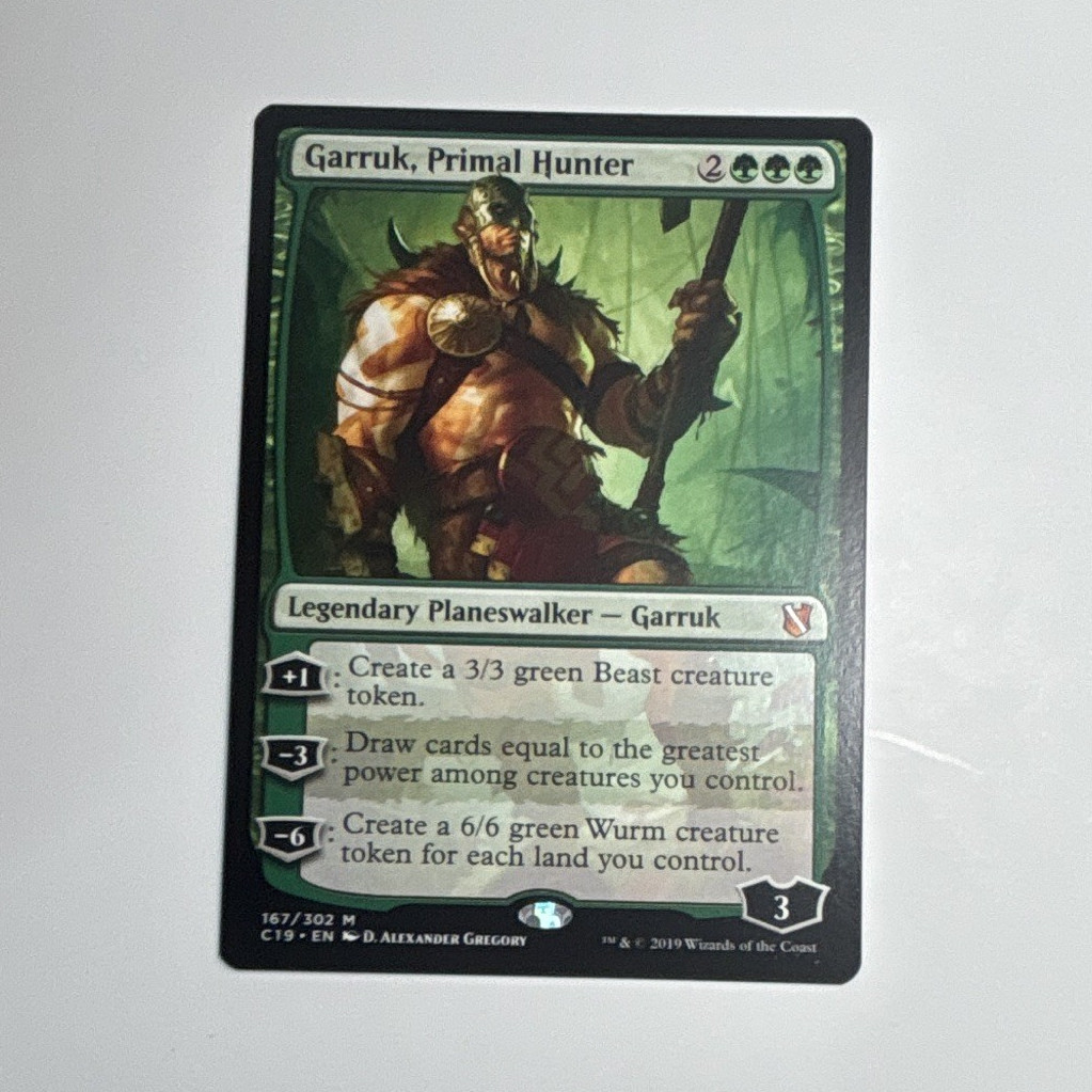 Magic Gathering Garruk, Primal Hunter C19 Mythic English 167