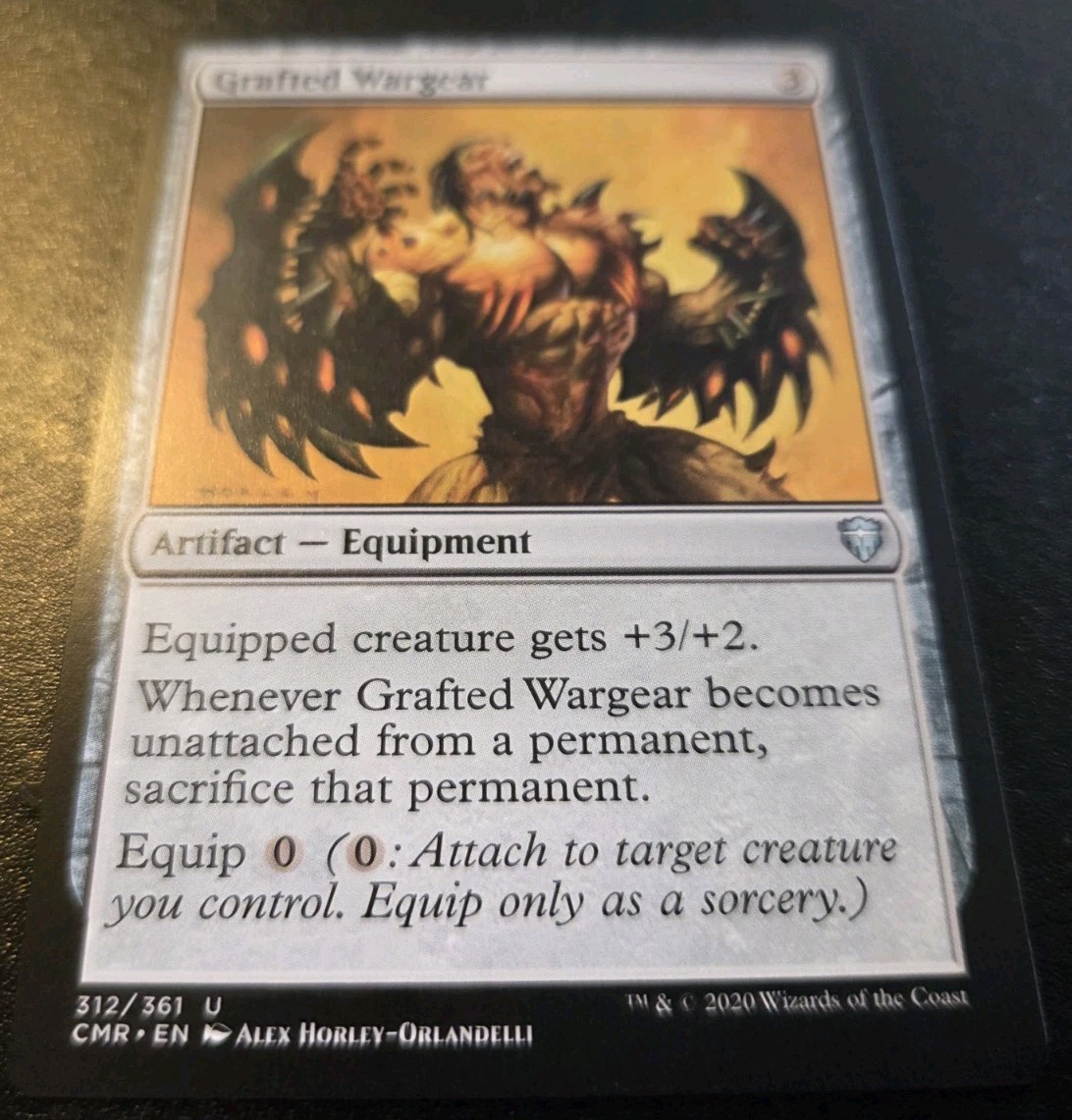 Grafted Wargear 312/361 Uncommon Commander Legends Magic: The Gathering