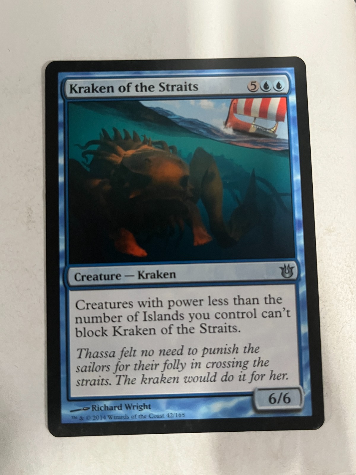 Kraken of the Straits – Born of the Gods – Magic the Gathering MTG Nice!