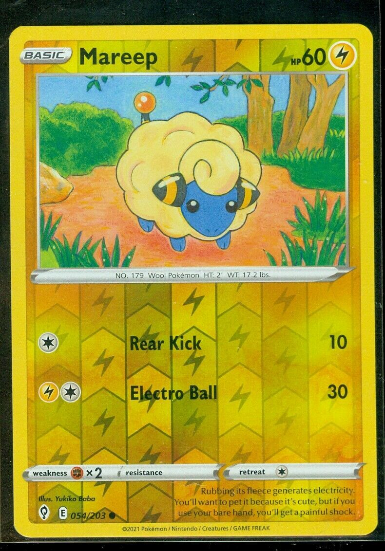 Pokemon – MAREEP 054/203 – Reverse Holo – Evolving Skies – New