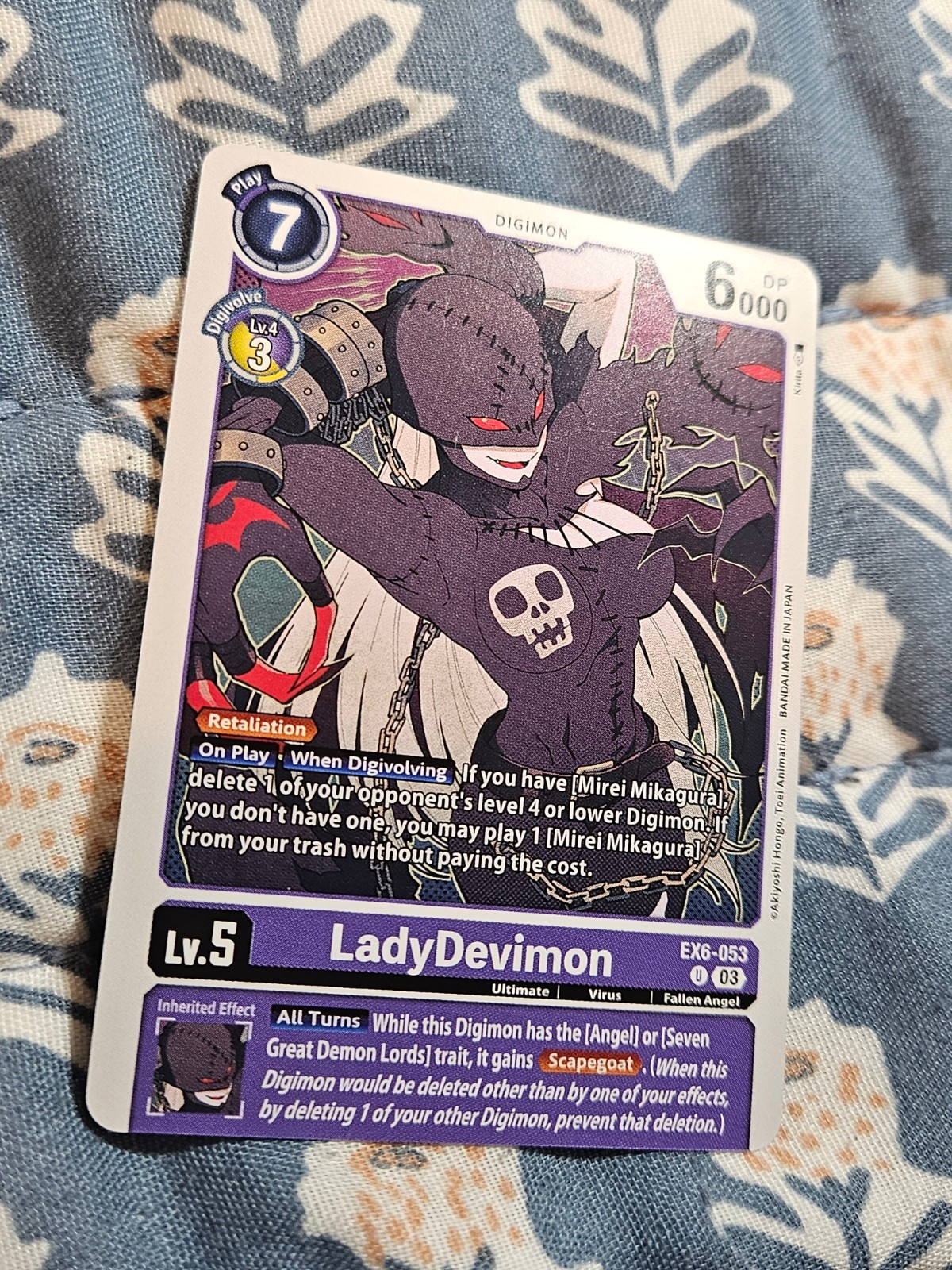 LadyDevimon Infernal Ascension Ex6-053 – Digimon