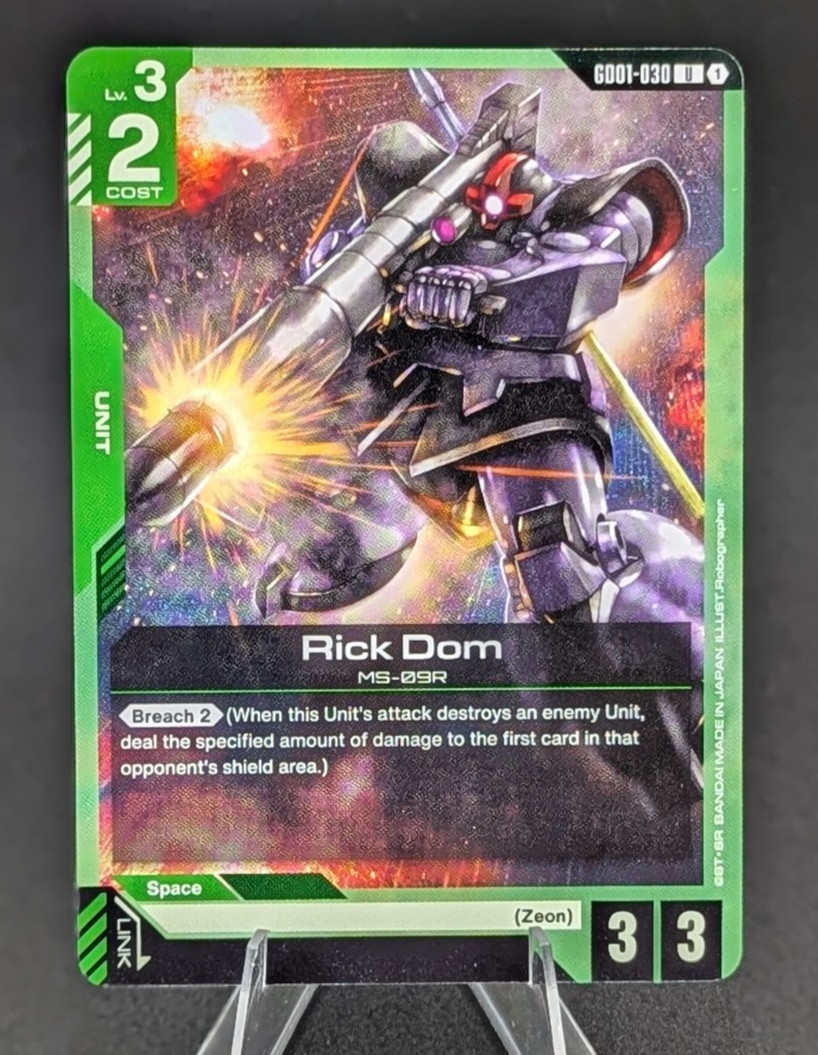 Gundam GD01-030 (U) Rick Dom – Newtype Rising (GD01)