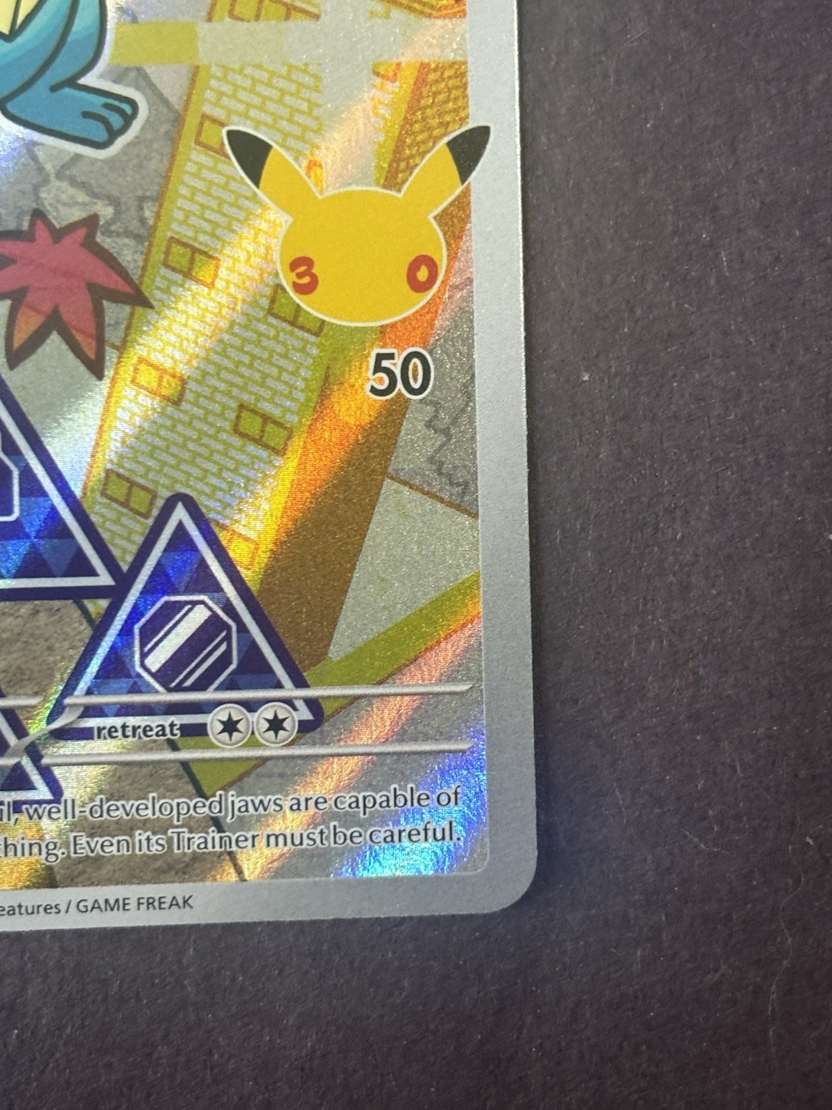 Pokemon Totodile Mega Evolutions Promo #048 Promo Full Art Holo Near Mint