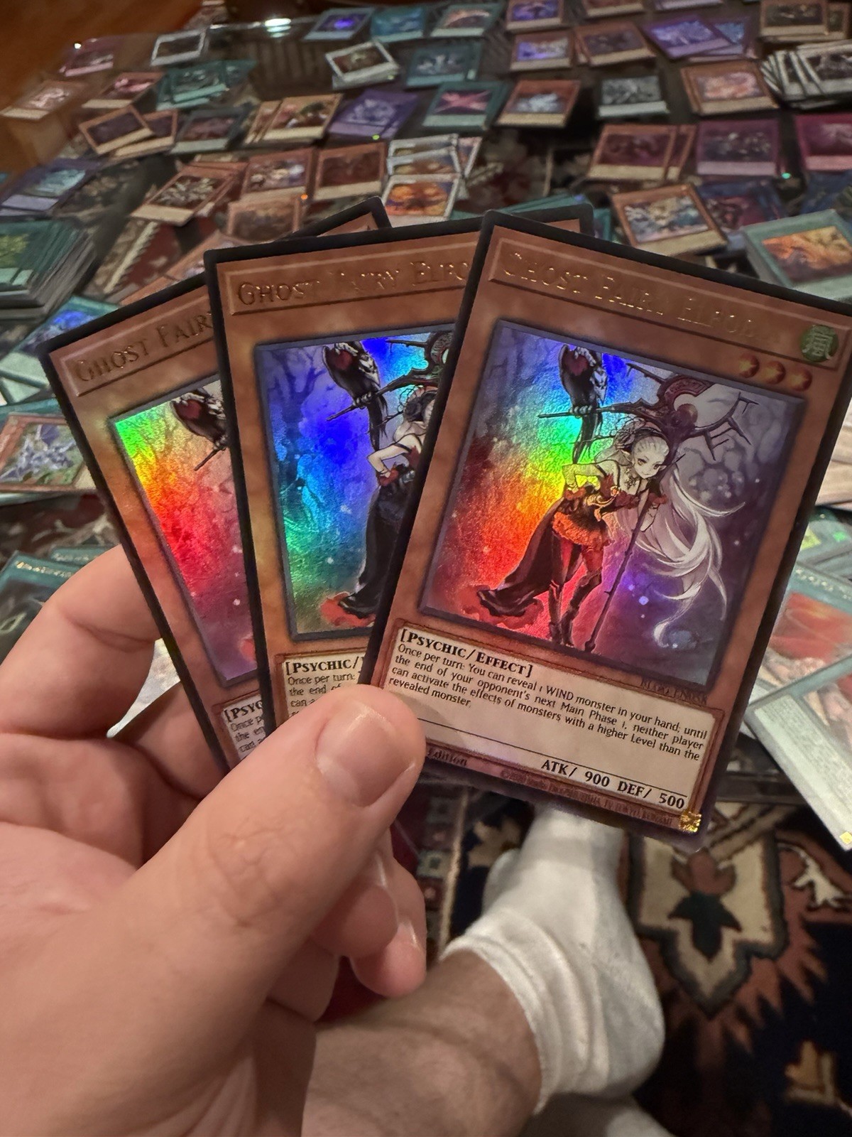 3x Ghost Fairy Elfobia 1st Edition Ultra Rare BLGG-EN058 Yu-Gi-Oh!