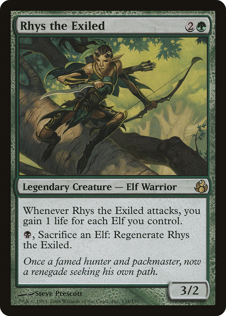 Rhys the Exiled (135) Morningtide MTG Magic the Gathering NM