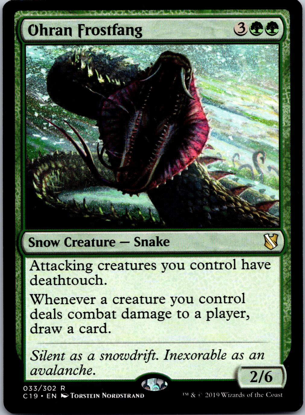 Ohran Frostfang [C19 – 33] NM Magic