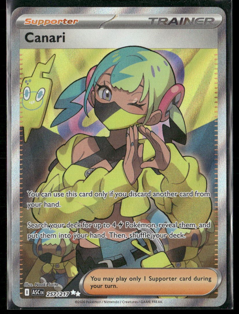 Canari 257/217 Pokemon EN – Near Mint