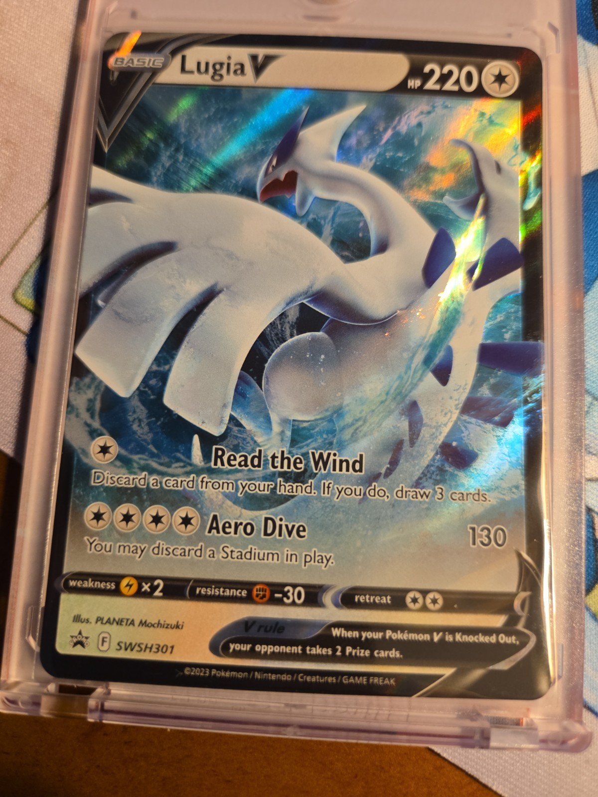 Lugia V SWSH301 SWSH: Sword & Shield Promo Cards Holo