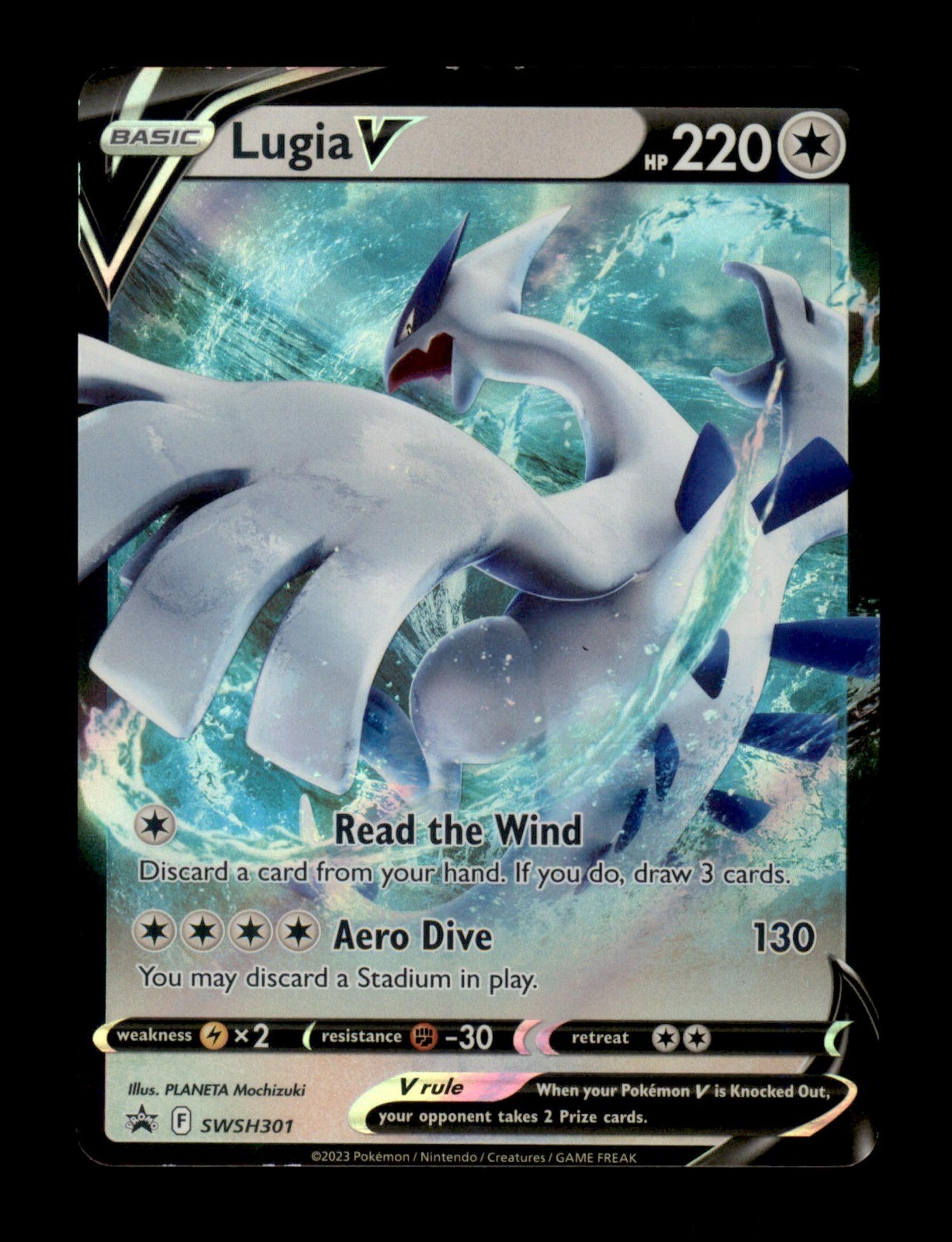 Lugia V SWSH301 Holo – SWSH: Sword & Shield Promo Cards