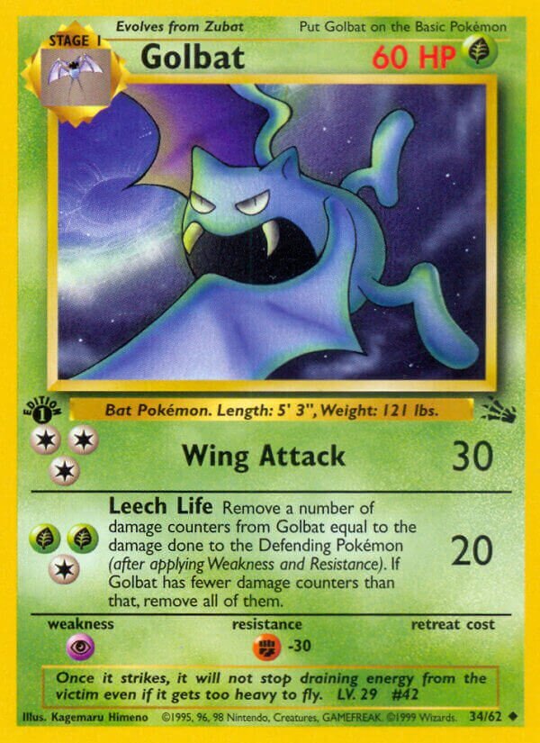 1999 – Pokemon TCG – Fossil Set – Pick Your WOTC Card (s) – 1st Ed & Unlimited