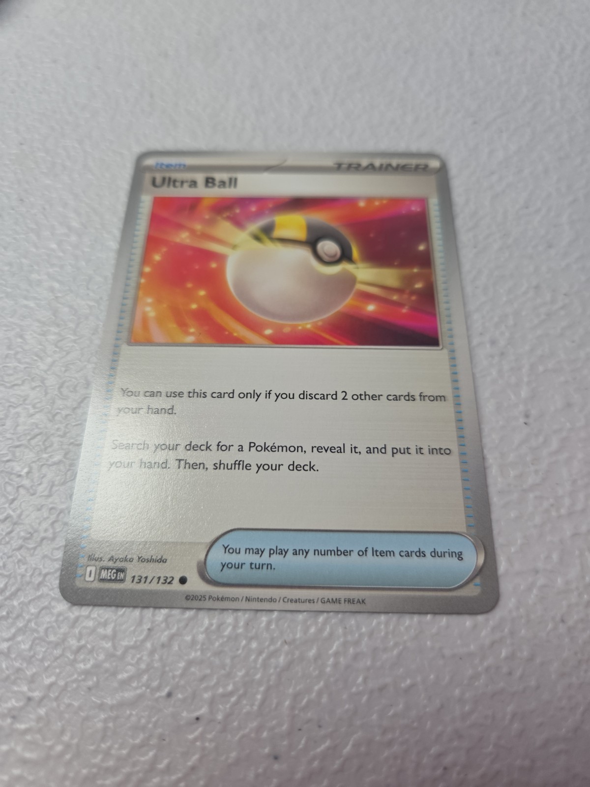 Ultra Ball 131/132 Me01: Mega Evolution Regular